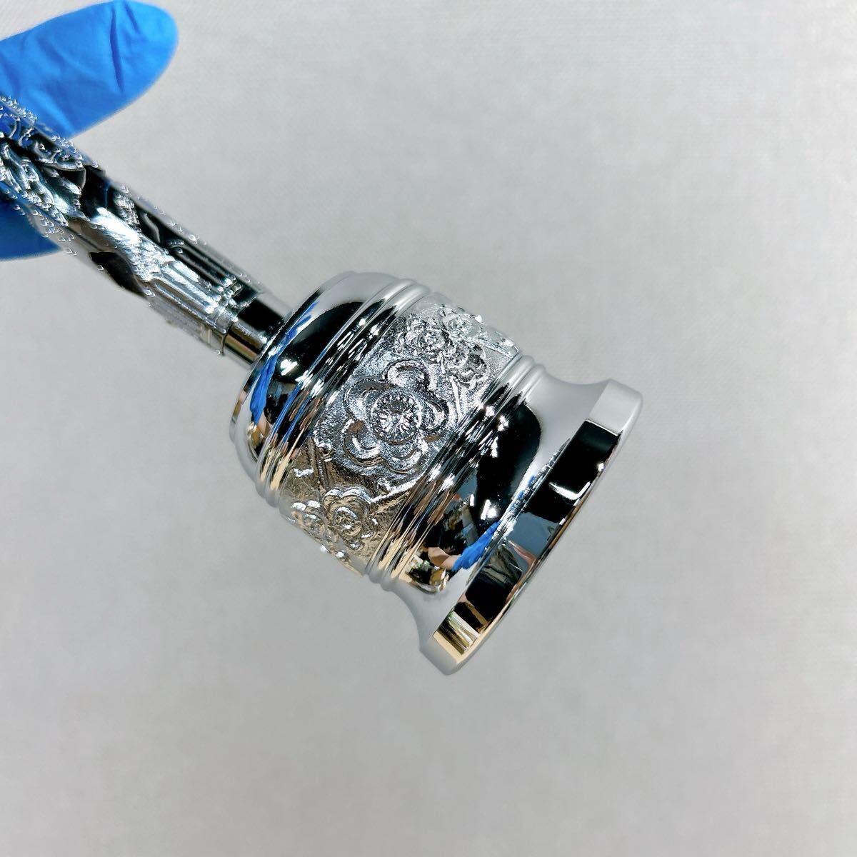 ★鉦鋙 鉦鼓 持鈴 鳴金 御詠歌鈴 仏具 法具 金剛鈴 鳴り物 仏教_画像5