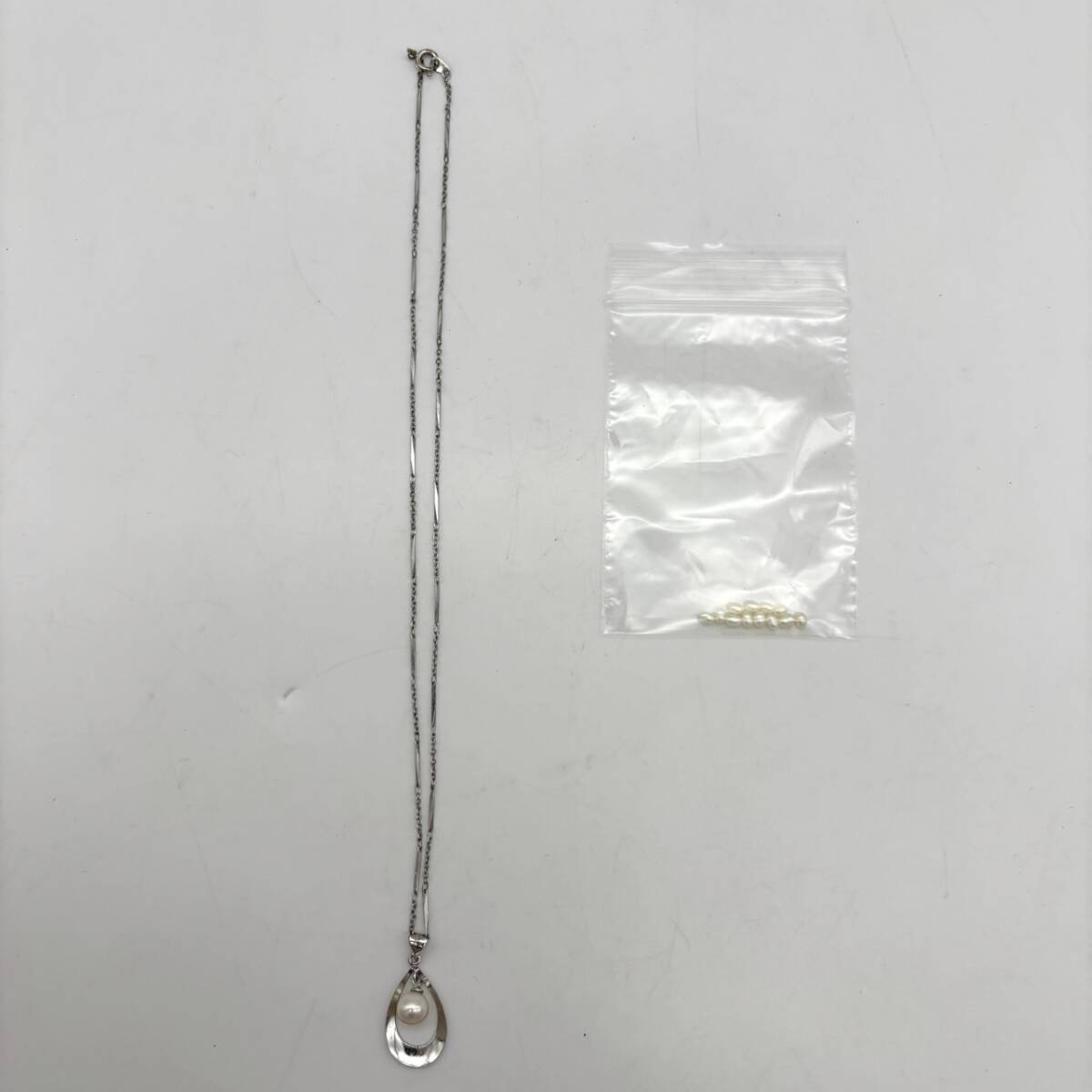 AY2765■【総重量 約255g】アクセサリー まとめ パール 真珠 珊瑚 サンゴ シルバー silver SV GSILVER ブラックパール 1円スタート_画像2