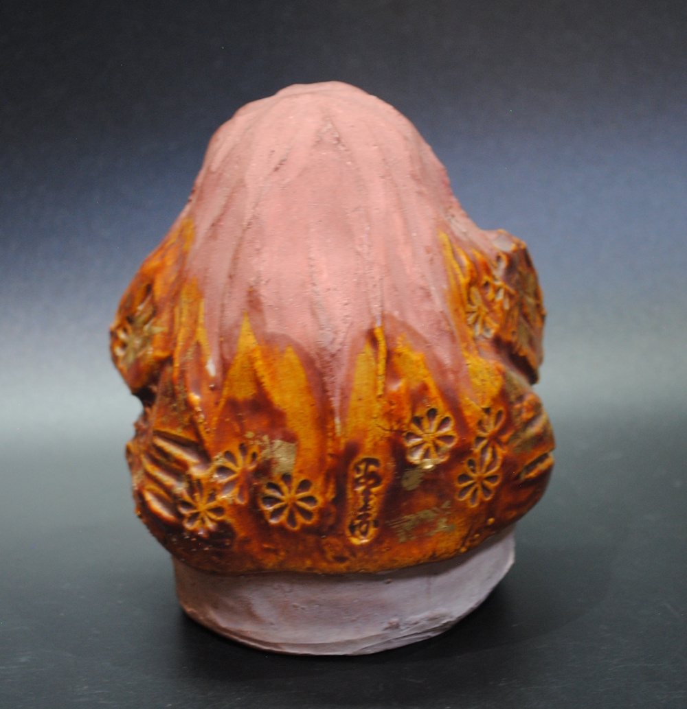 【売切り屋】猩々 土人形 置物_画像3