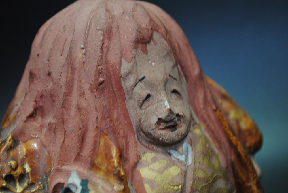 【売切り屋】猩々 土人形 置物_画像9