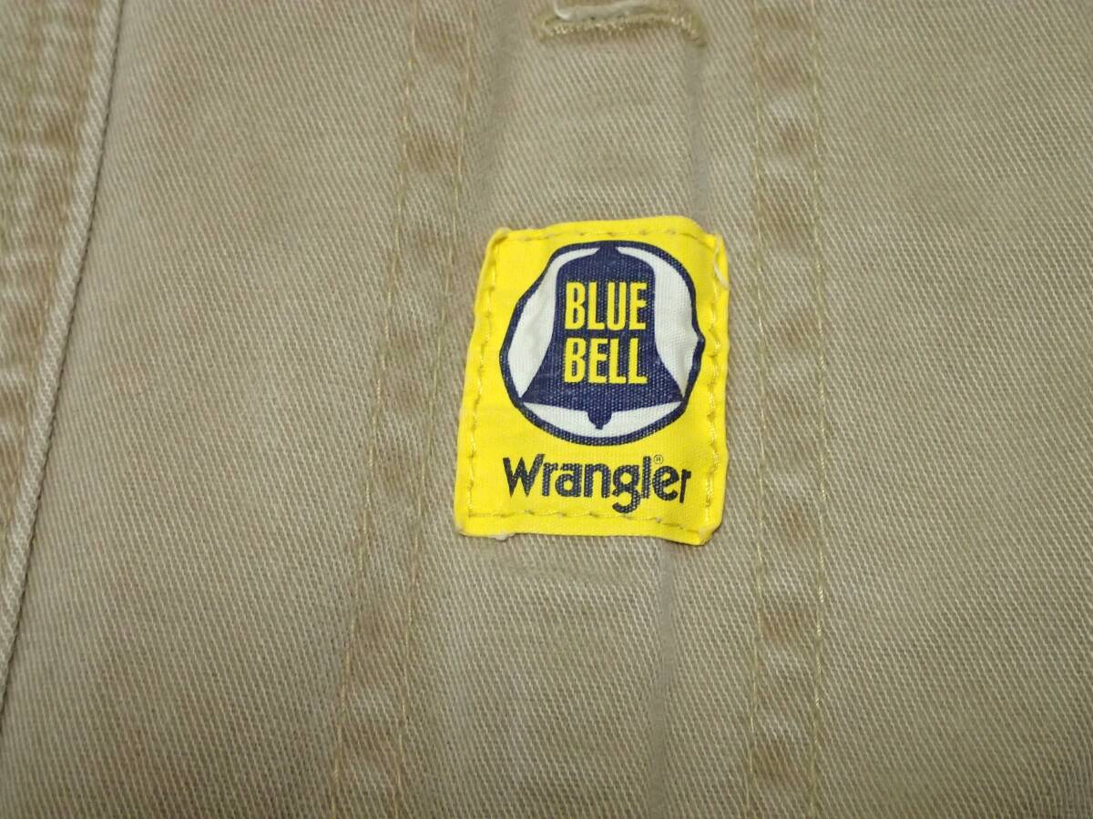 ☆Wrangler ☆ラングラー ☆BLUE BELL ☆日本製 ☆オールインワン ☆オーバーオール ☆ベージュ系 ☆ユニセックス ☆フリーサイズ_画像6