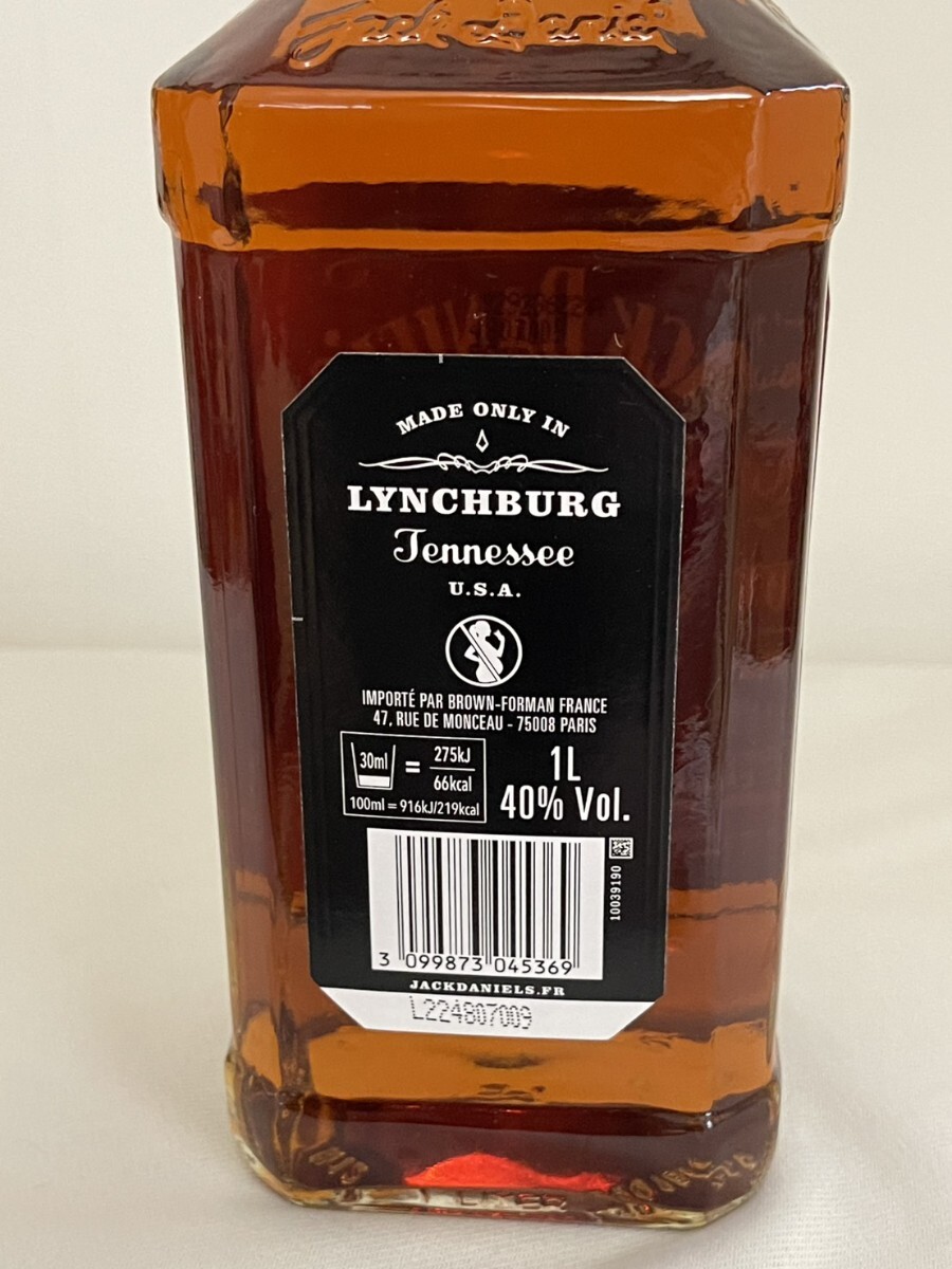 1000ml ジャックダニエル 未開栓 JACK DANIELS_画像3