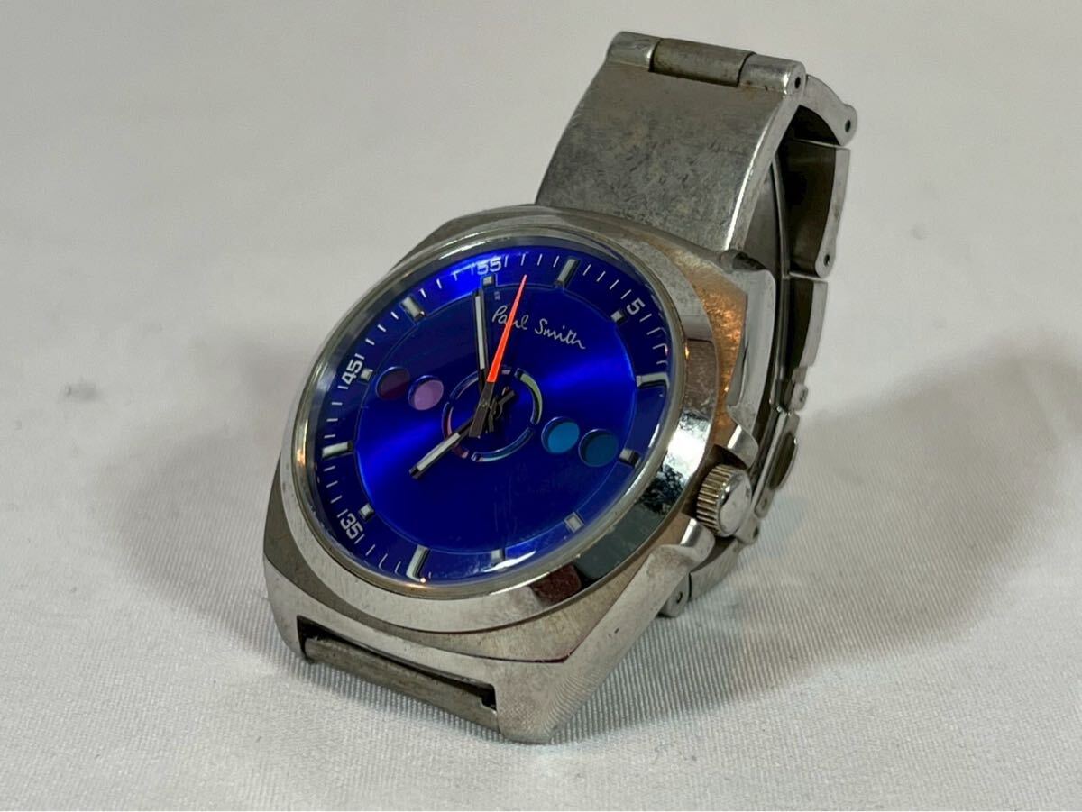 ③ ポール・スミス 腕時計 F335-T010482 ブルー_画像1