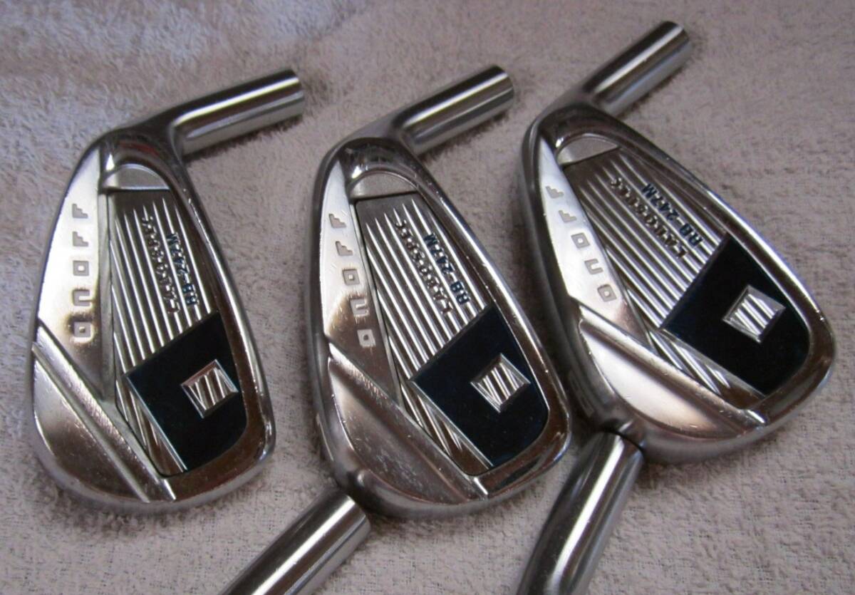 送料無料★中古★グローブライド オノフ ONOFF ラボスペック LABOSPEC RB-247M 2024 アイアン 6-P 5個_画像2