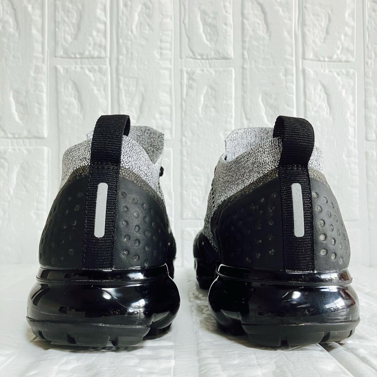 ★限定品★NIKE ナイキ AIR エア VAPORMAX ヴェイパーマックス FLYKNIT フライニット ブラック BLACK 軽量 カジュアル スポーツシューズ_画像4