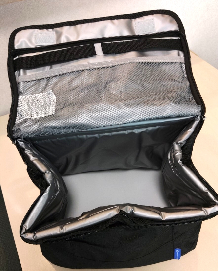 ホールアース(Whole Earth) ソフトクーラー17 ブラック 17L WE2KDI03 BLK 保冷バッグ アウトドア レジャー BBQ スポーツ 買い物 運動会_画像6