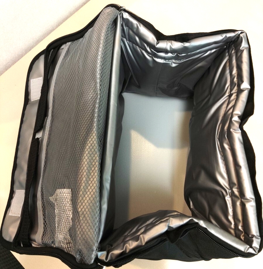 ホールアース(Whole Earth) ソフトクーラー17 ブラック 17L WE2KDI03 BLK 保冷バッグ アウトドア レジャー BBQ スポーツ 買い物 運動会_画像7