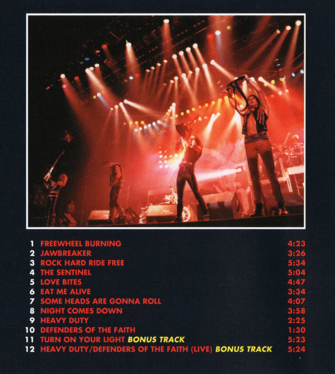 01年リマスター盤♪鋼鉄神≪輸入盤CD≫JUDAS PRIEST(ジューダス・プリースト)/Defenders Of The Faith♪FIGHT♪TWO♪HALFORD♪KK'S PRIEST_画像2