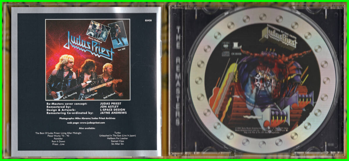 01年リマスター盤♪鋼鉄神≪輸入盤CD≫JUDAS PRIEST(ジューダス・プリースト)/Defenders Of The Faith♪FIGHT♪TWO♪HALFORD♪KK'S PRIEST_画像4