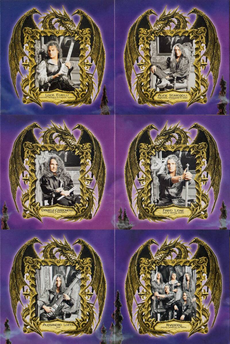 初回限定盤♪伊産シンフォPowerMetal≪国内盤帯付CD≫RHAPSODY(ラプソディー)/SymphonyOfEnchantedLands♪VISION DIVINE♪LABYRINTH♪ANGRA_画像6