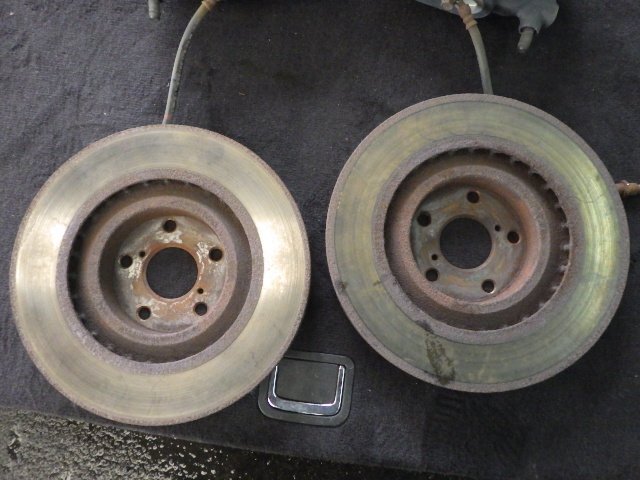 トヨタ純正 フロント 対向4ポット モノブロックキャリパー ブレーキディスク GRS184 クラウン アスリート ゼロクラ GRS180 GRS182 後期_画像8