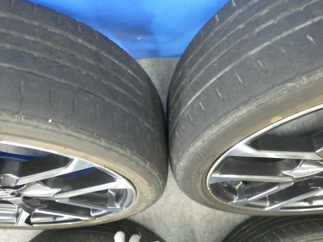 個人OK GRスポーツ トヨタ アルミホイール 17インチ 6.5J +41 5H 5穴 PCD 100 4本セット NHP10 アクア 195/45R17 ブリヂストン POTENZA_画像8