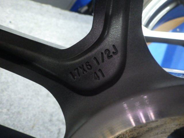 個人OK GRスポーツ トヨタ アルミホイール 17インチ 6.5J +41 5H 5穴 PCD 100 4本セット NHP10 アクア 195/45R17 ブリヂストン POTENZA_画像10
