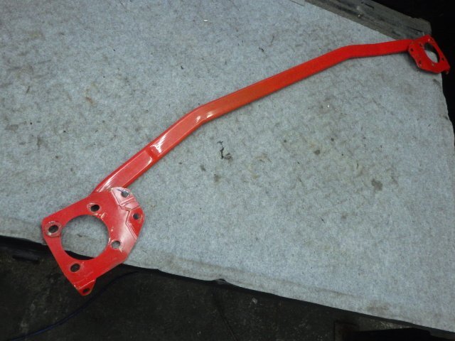 【C】AutoExe オートエグゼ フロントタワーバー ストラットバー MLY400B 剛性アップ 補強バー LY3P MPV_画像5