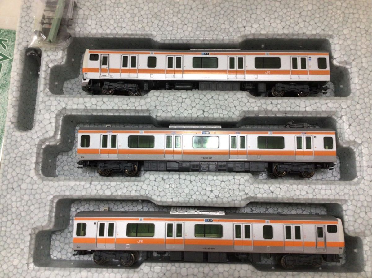 1円〜 動作確認済み KATO Nゲージ 10-801 E233系 中央線 基本セット 3両の画像5
