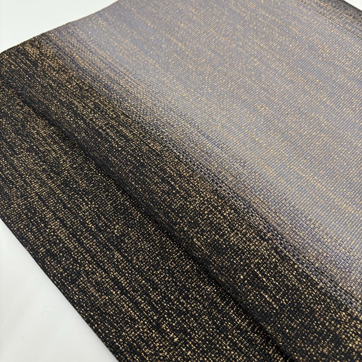 逸品 名古屋帯 正絹 高級綴れ グラデーション 八寸 着物F-869_画像5