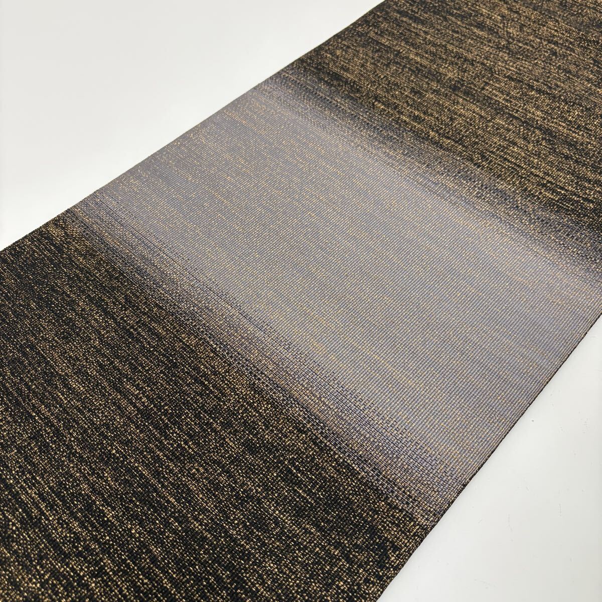 逸品 名古屋帯 正絹 高級綴れ グラデーション 八寸 着物F-869_画像8