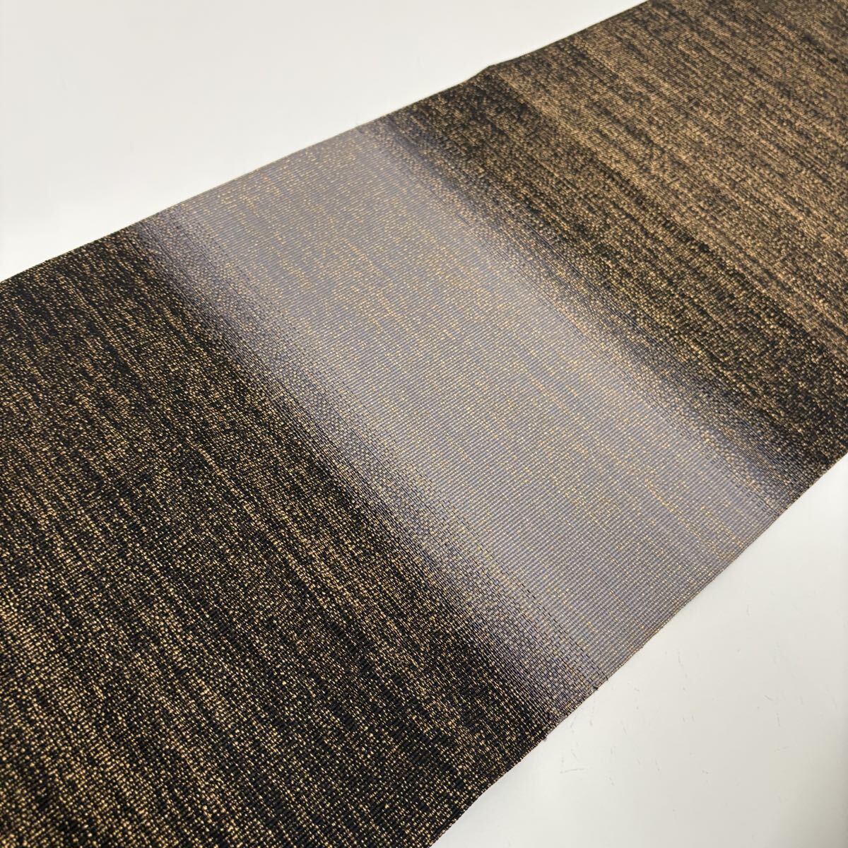 逸品 名古屋帯 正絹 高級綴れ グラデーション 八寸 着物F-869_画像10