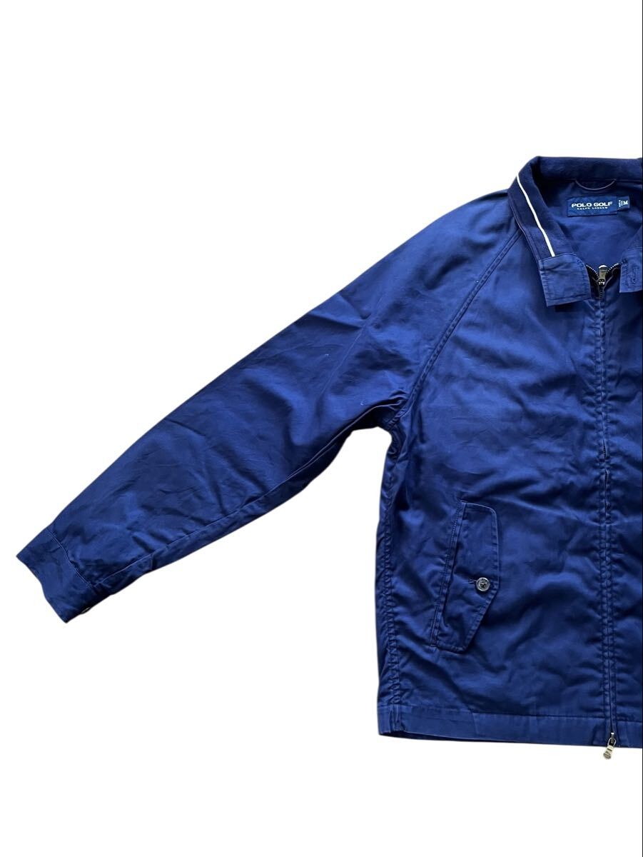 ●●POLO GOLF RALPH LAUREN ポロゴルフ ラルフローレン スウィングトップ サイズM 紺ネイビー●●_画像3