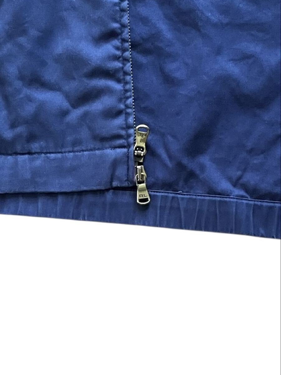 ●●POLO GOLF RALPH LAUREN ポロゴルフ ラルフローレン スウィングトップ サイズM 紺ネイビー●●_画像8