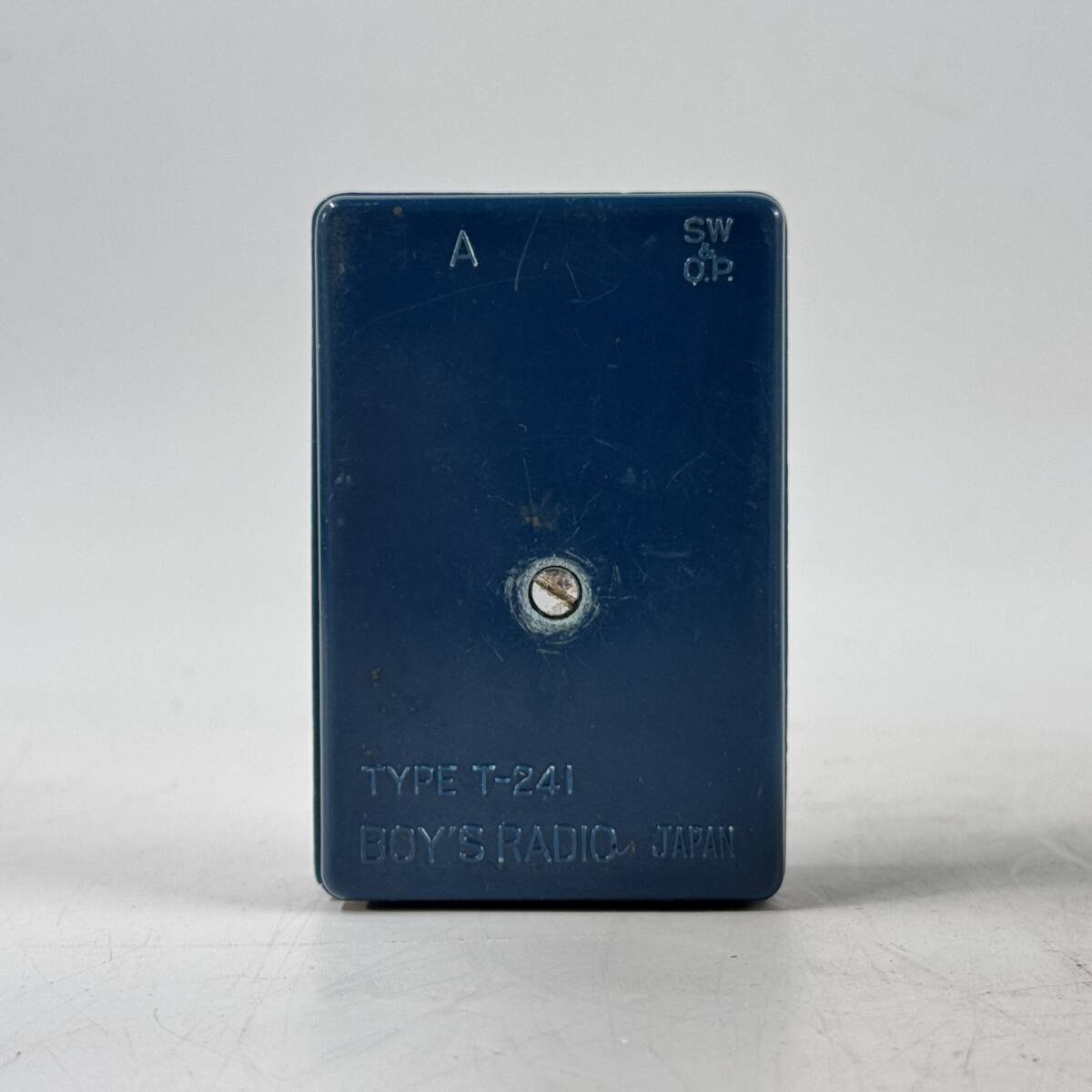 【64076Q】HINODE BOYS RADIO TYPE T-241 日乃出電工 1960年代 トランジスタラジオ ヴィンテージ 昭和レトロ 動作未確認 ジャンク 現状品_画像4