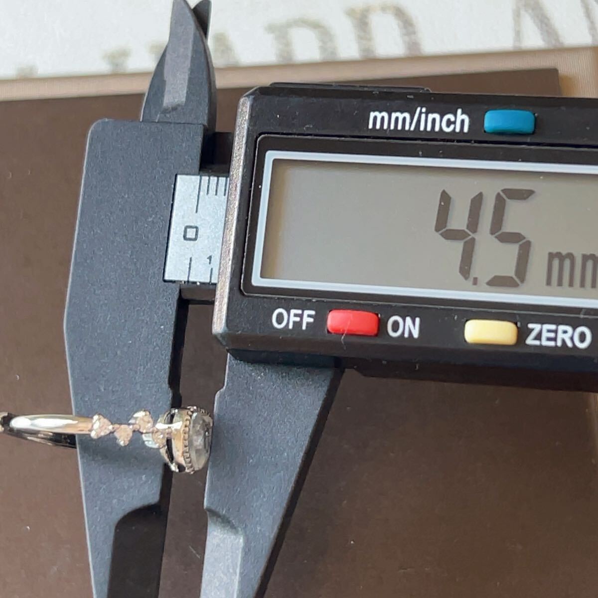 ◇アクアマリン◇指輪◇リング◇ 面カット　キラキラ◇フリーサイズ◇天然石◇パワーストーン◇巾着袋付◇プレゼントにも 　041R101447_画像9