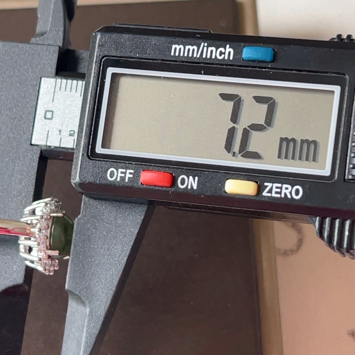 ◇ジェイド(本翡翠)◇指輪◇リング◇翡翠・ヒスイ◇フリーサイズ◇天然石/パワーストーン/プレゼント041R102505_画像8