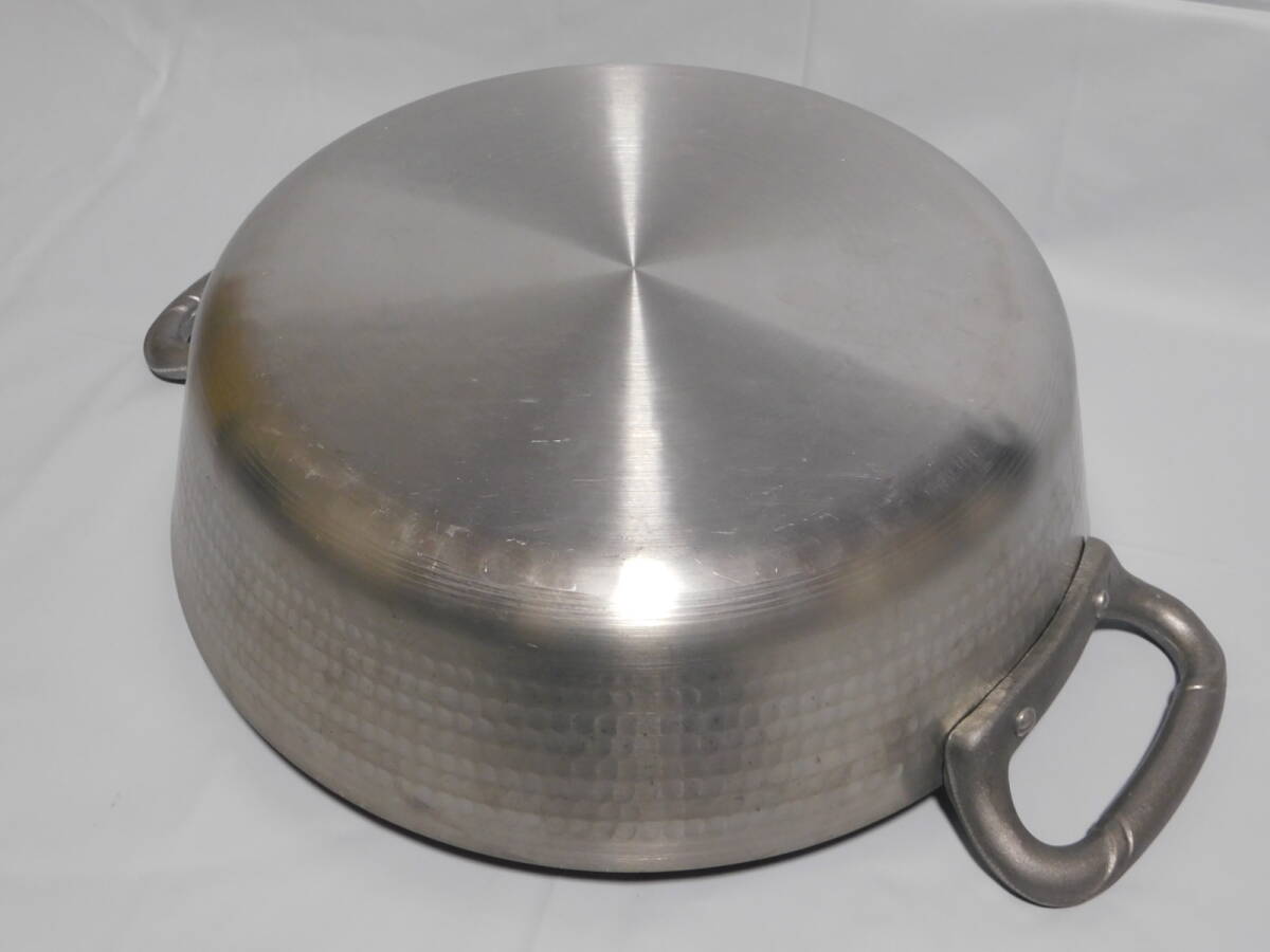 エスエス　天ぷら鍋　36センチ　揚げ鍋　アルミ　島本製作所_画像4