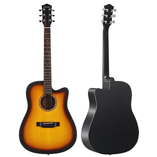  популярный товар! солнечный Burst мягкий чехол & тюнер имеется sp разрозненный &amp; красное дерево производства Donner DAG-1S начинающий se