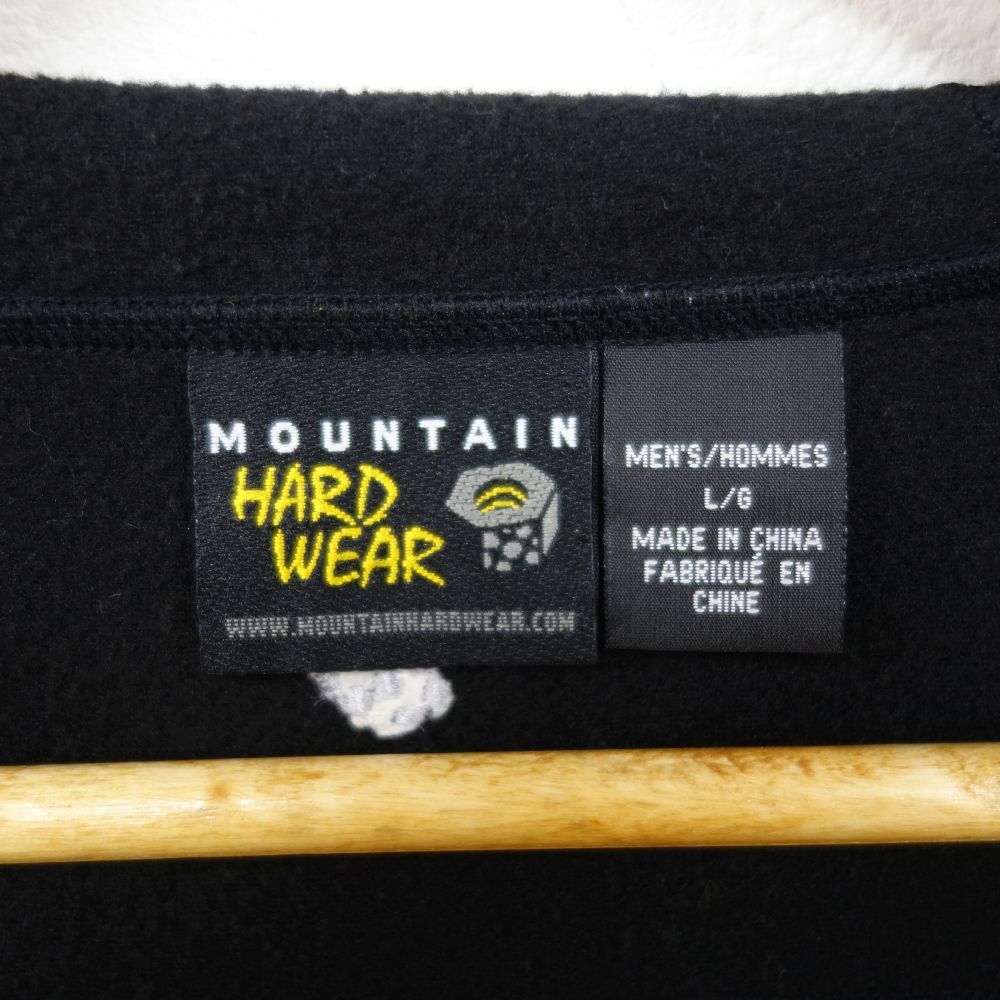 マウンテンハードウェア Mountain Hardwear ベスト ジップアップ フーディ フリース OE5361 ブラック ウェア アウトドア ce09dm-rk26y10152_画像7