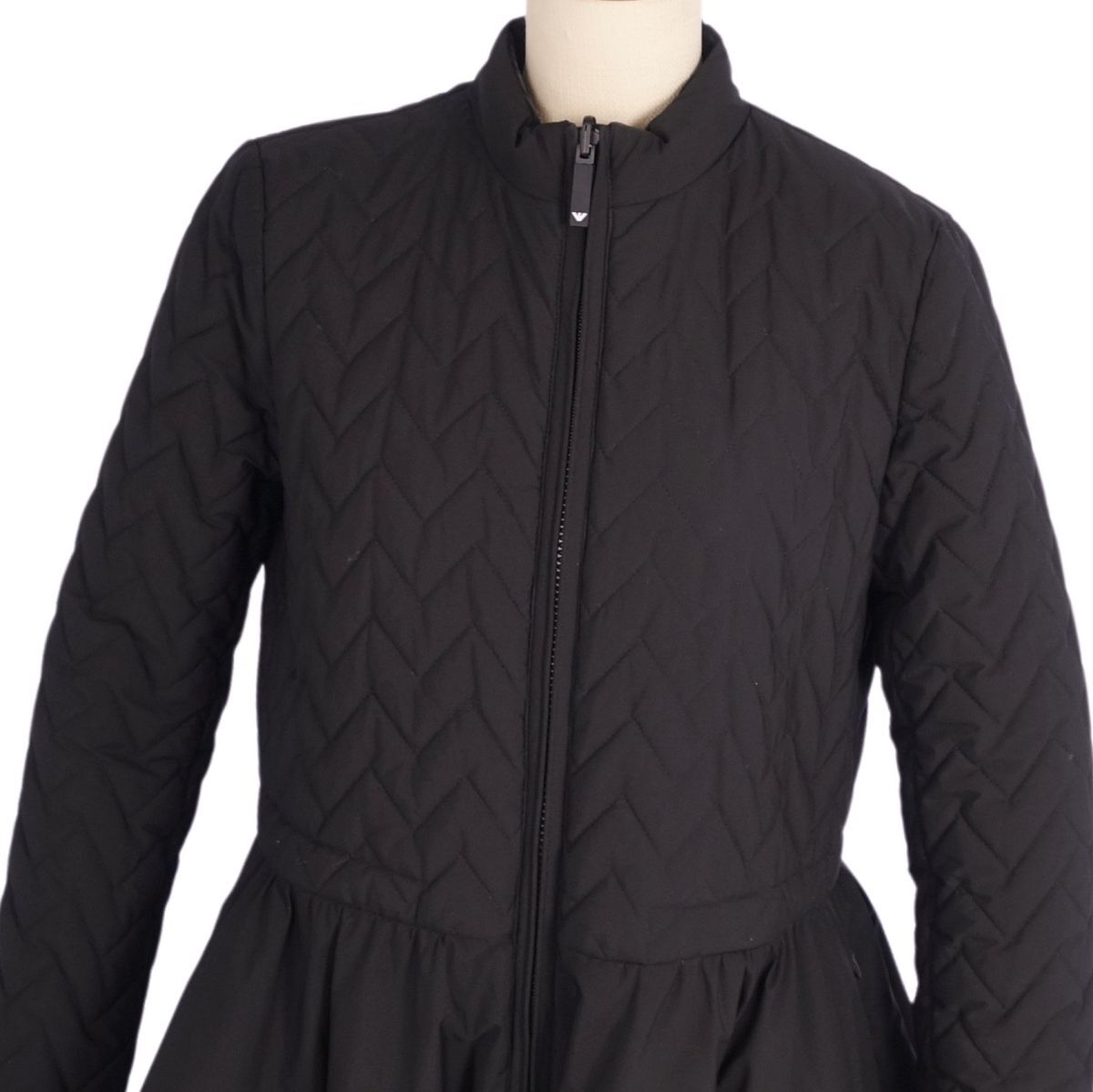 エンポリオアルマーニ EMPORIO ARMANI ジャケット リバーシブル ダウンジャケット アウター レディース 38(M) ブラック ce10mm-rm07e33893_画像6