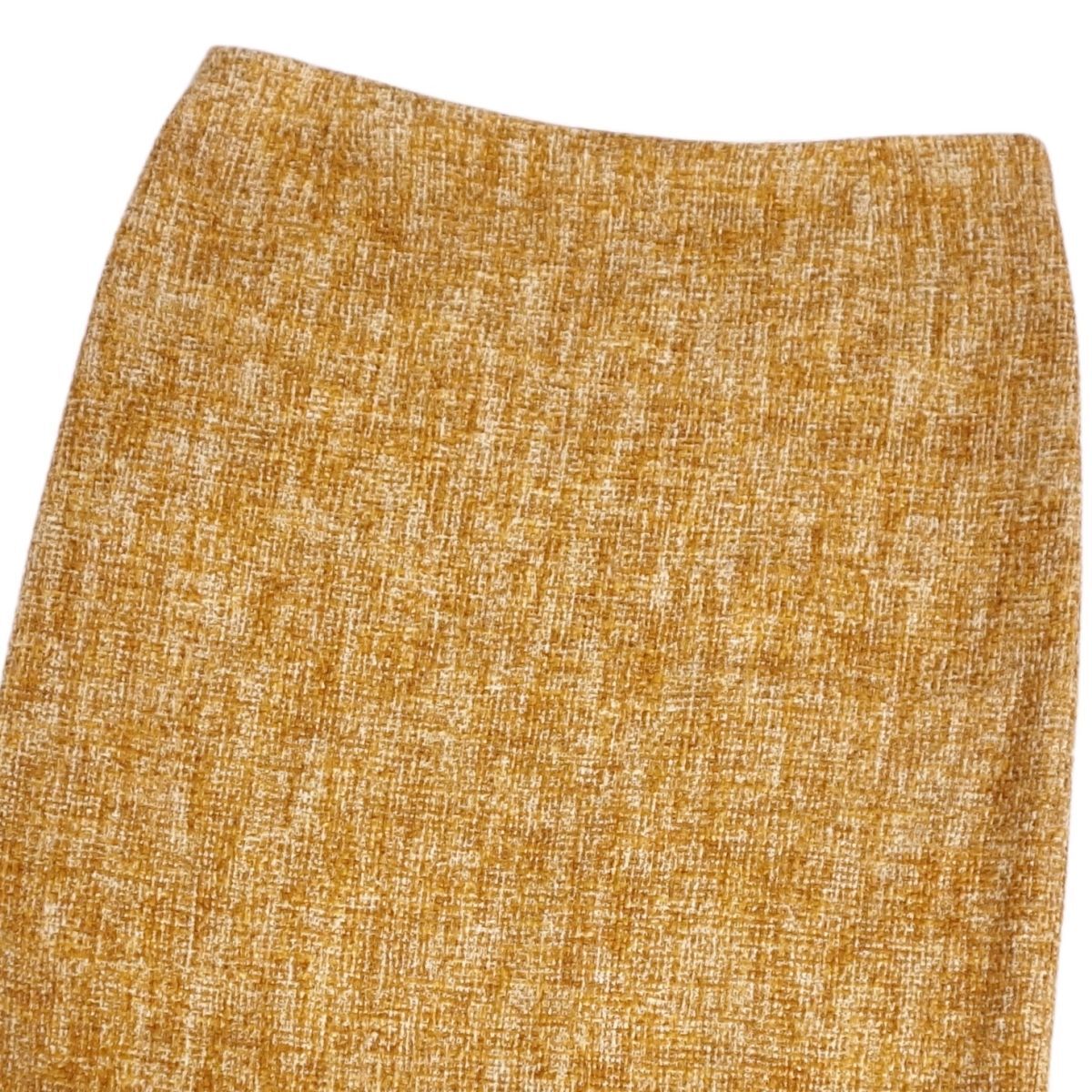  прекрасный товар Prada PRADA юбка хлопок linen низ женский Италия производства 44(XL соответствует ) Brown ce09dt-rm10e33561