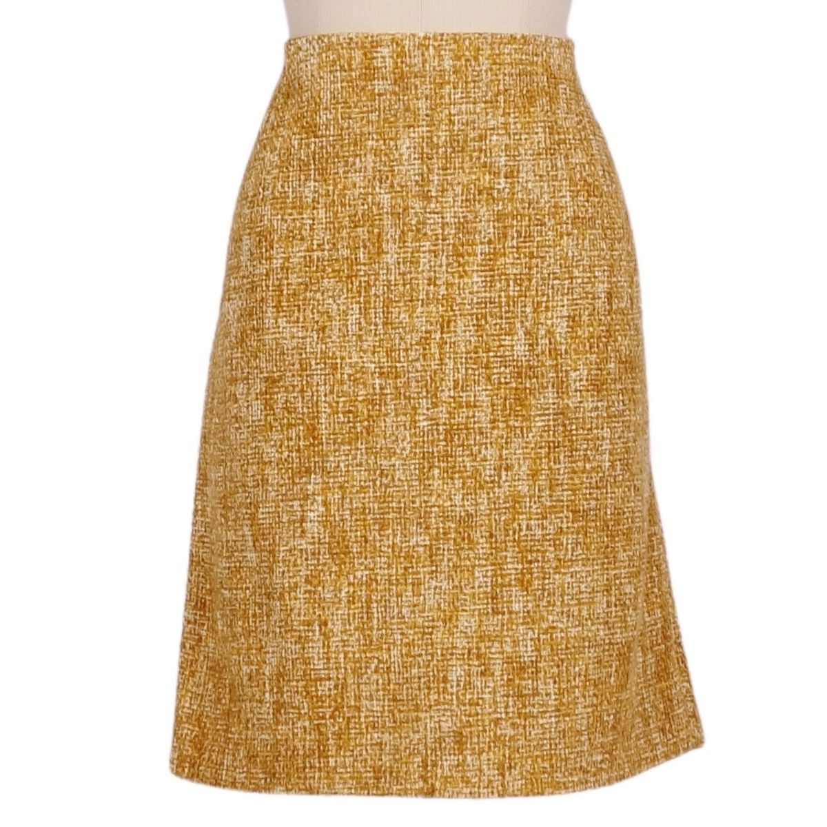  прекрасный товар Prada PRADA юбка хлопок linen низ женский Италия производства 44(XL соответствует ) Brown ce09dt-rm10e33561