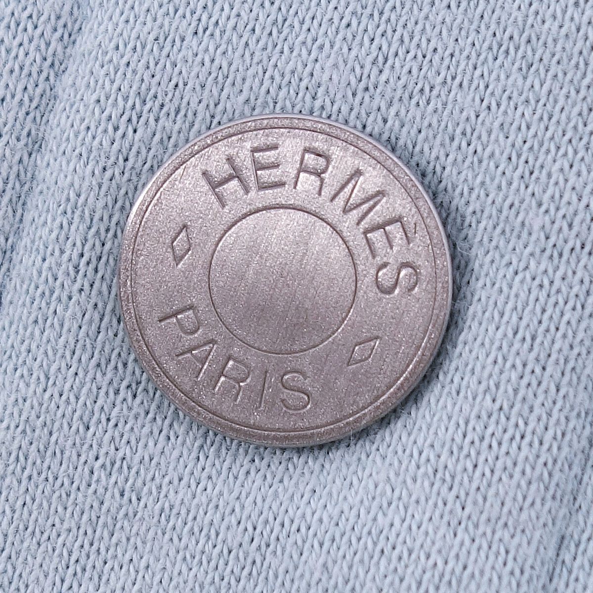 美品 エルメス HERMES テディ ジャケット ブルゾン 21AW スウェット セリエボタン アウター メンズ イタリア製 S ブルー ce10dl-rm10e34170_画像6