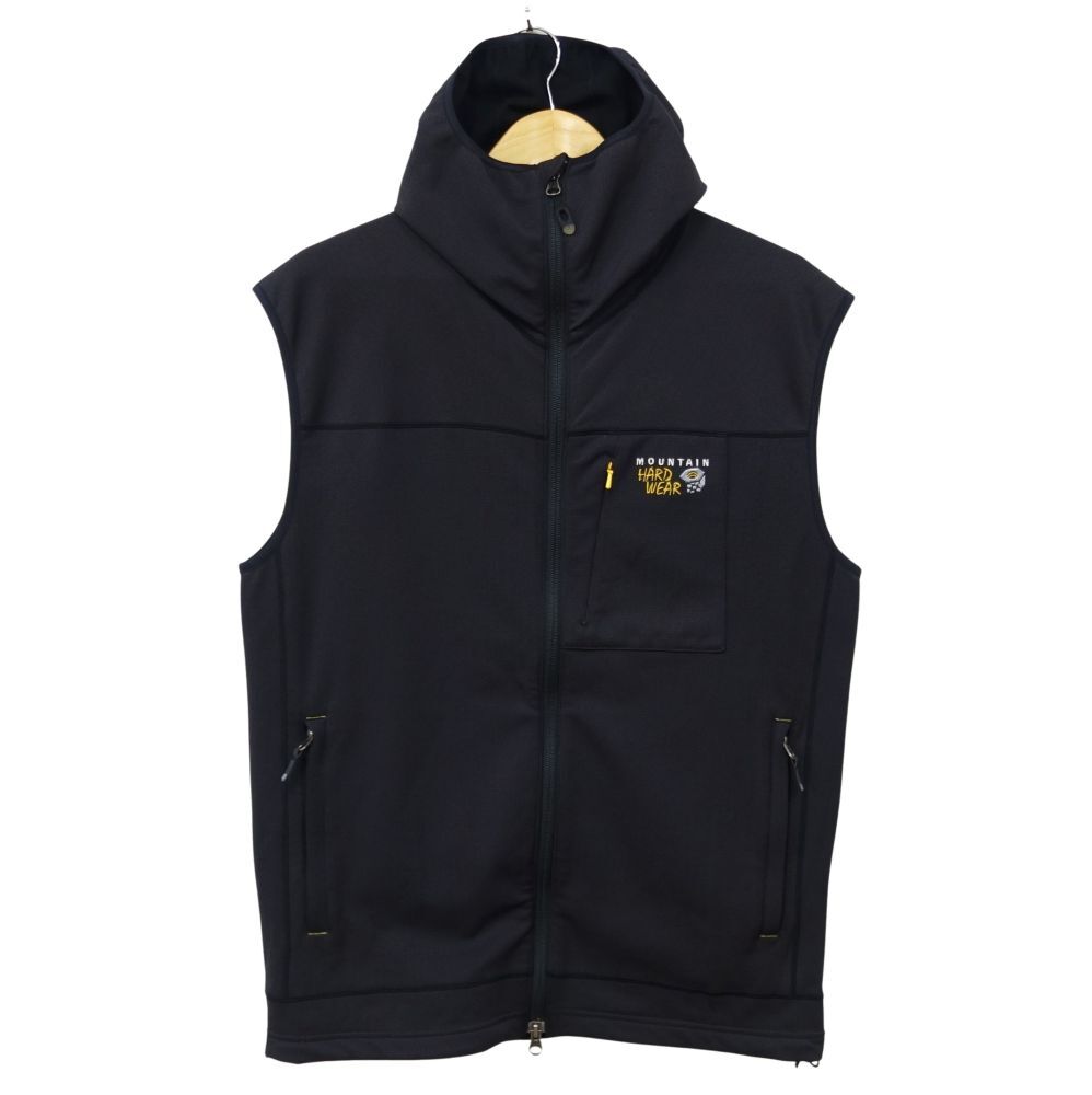 マウンテンハードウェア Mountain Hardwear ベスト ジップアップ フーディ フリース OE5361 ブラック ウェア アウトドア ce09dm-rk26y10152_画像1