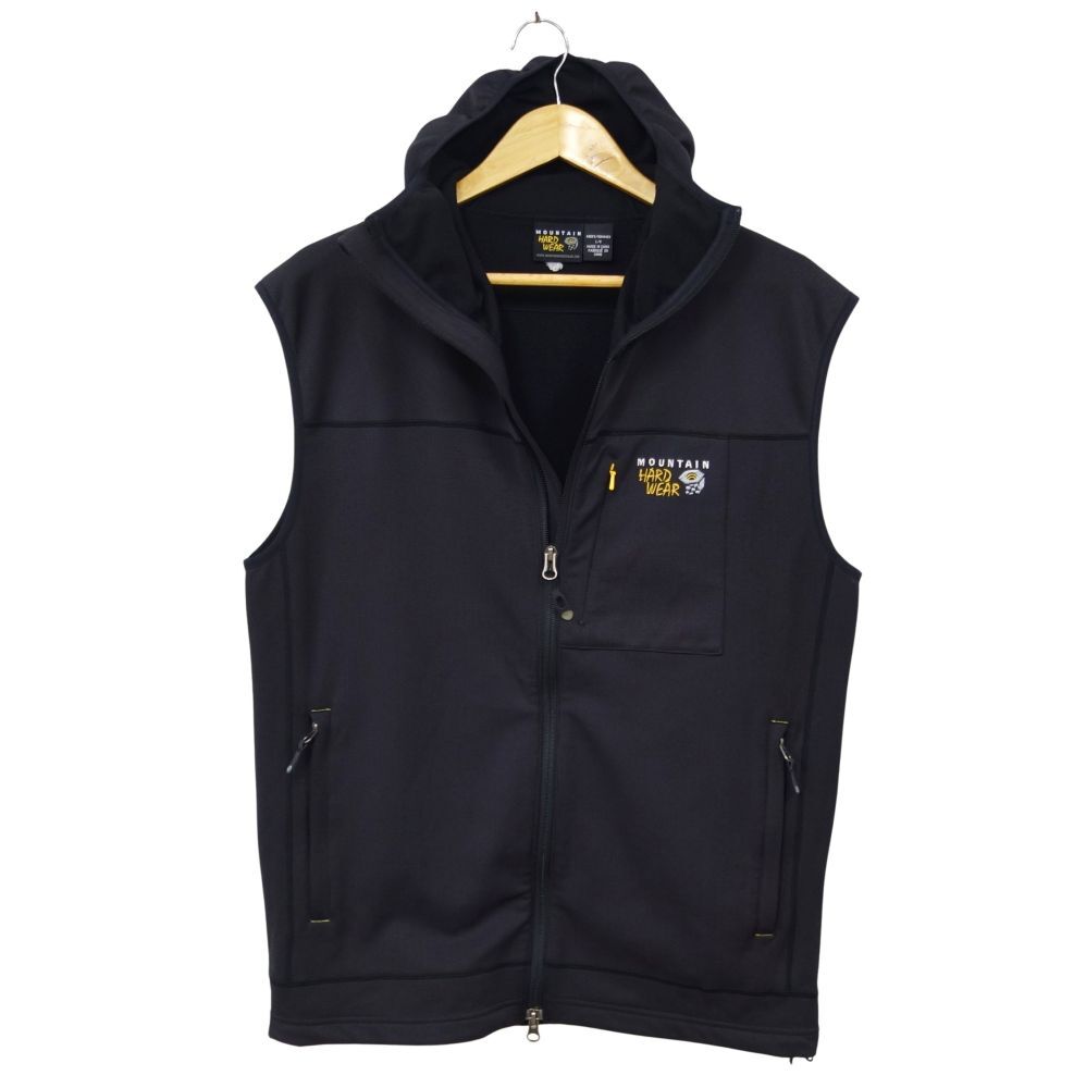 マウンテンハードウェア Mountain Hardwear ベスト ジップアップ フーディ フリース OE5361 ブラック ウェア アウトドア ce09dm-rk26y10152_画像3