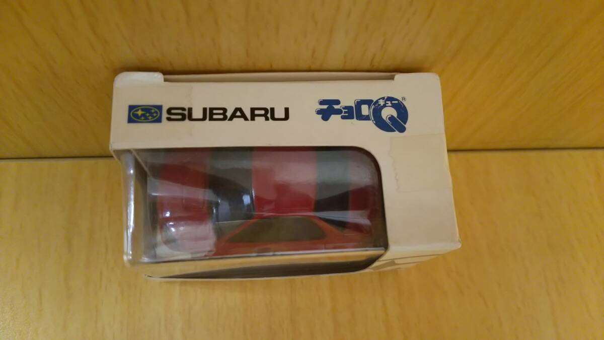 [ круг -2260]SUBARU/ Choro Q/ Subaru / нераспечатанный товар / специальный заказ товар / Impreza / красный / работоспособность не проверялась (yu)