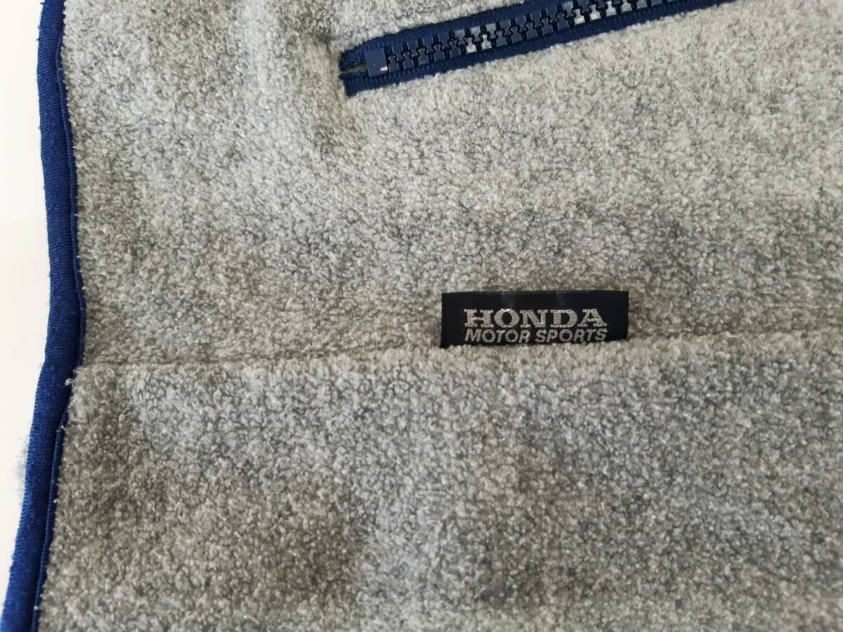 【菊水-580】HG ホンダ HONDA COLLECTION/Hロゴ フリース ジャケット/ グレー/メンズ/(株)オンワード樫山(SK) _画像6