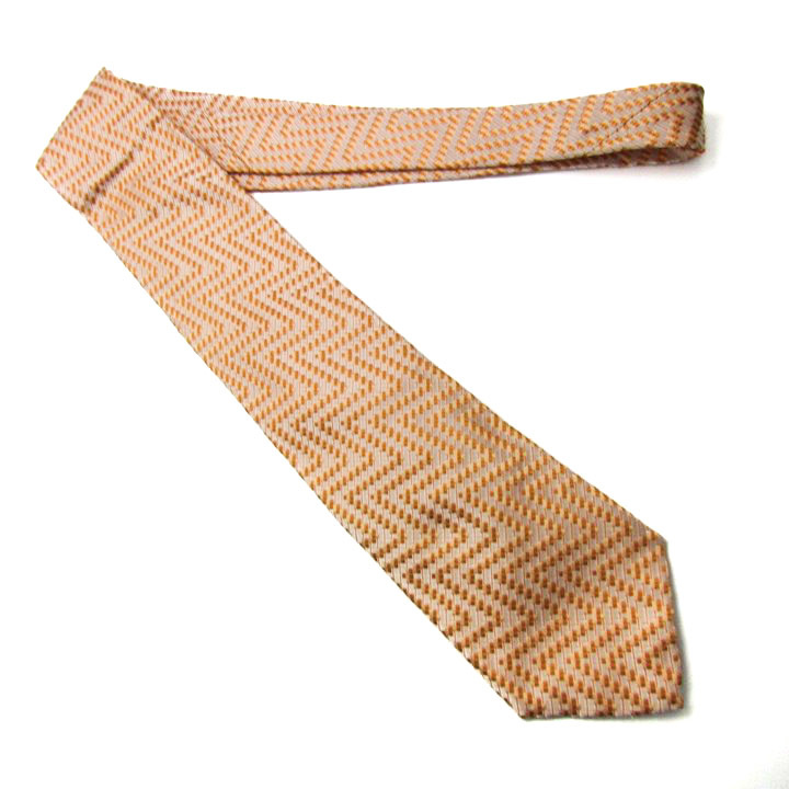  Brioni бренд галстук полоса градация шелк Италия производства PO мужской orange Brioni