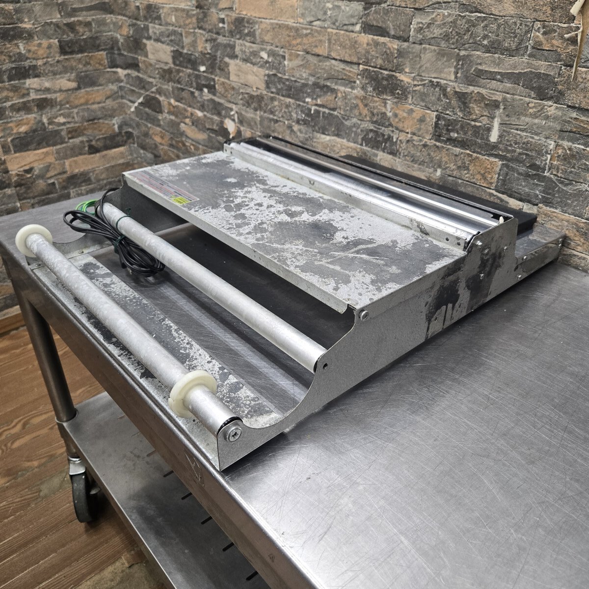 ♪♪5g109-1 ARC 食品用ラップフィルム包装機 グリーンラッパー 100V 業務用 卓上 動作保証品♪♪_画像7