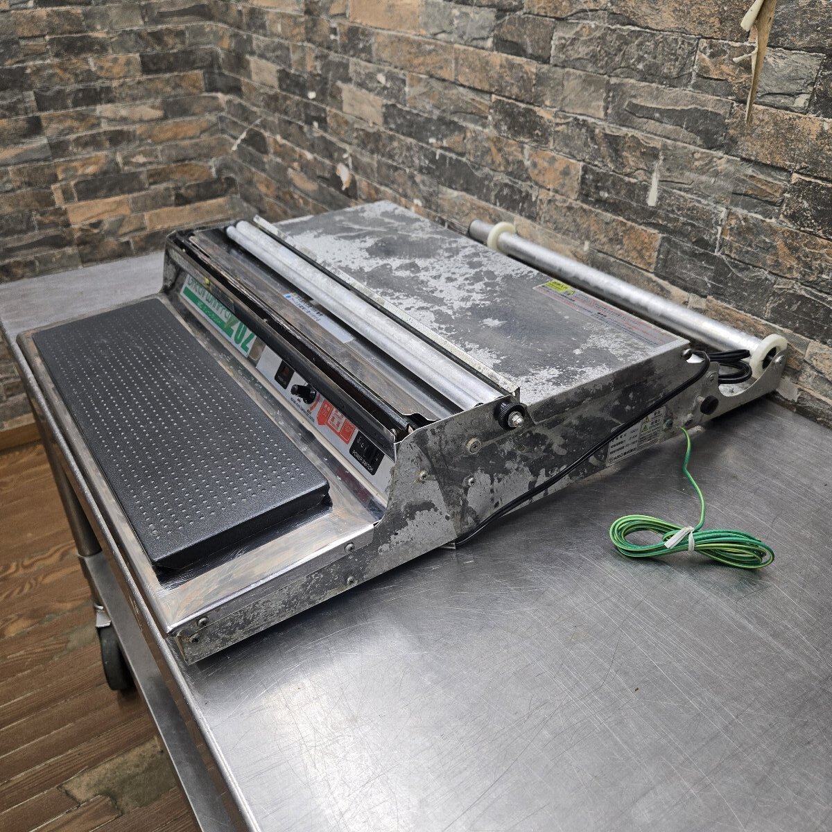 ♪♪5g109-1 ARC 食品用ラップフィルム包装機 グリーンラッパー 100V 業務用 卓上 動作保証品♪♪_画像2