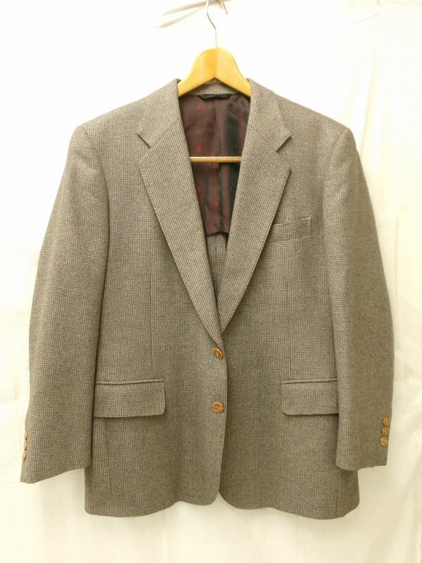 P6247 Lanificio Mario Zegna ヘンリープール HENRY POOLE テーラードジャケット 紳士服_画像1