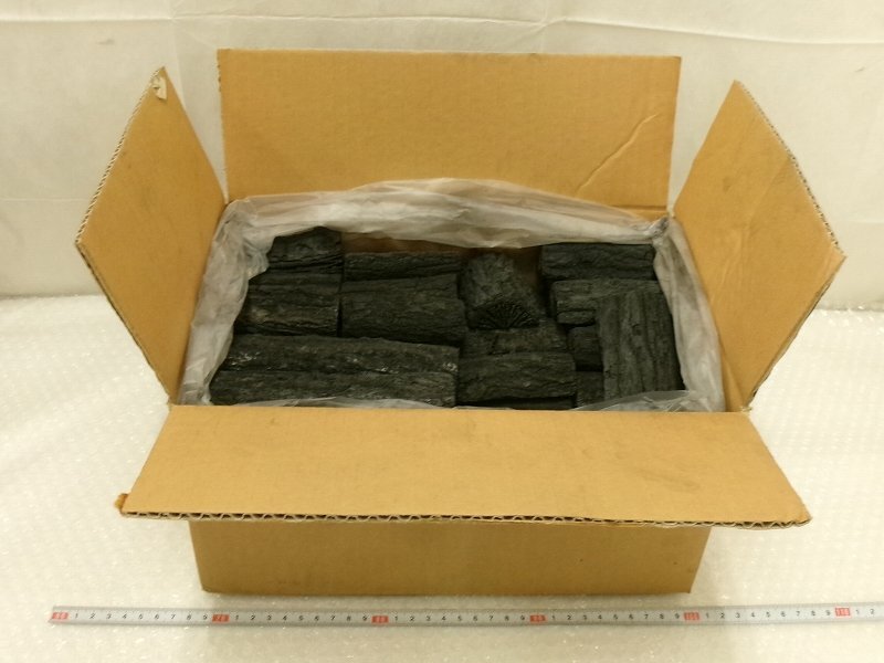 P6285 丸善 炉用 茶の湯炭 茶道炭 茶道具 3.9kg_画像1