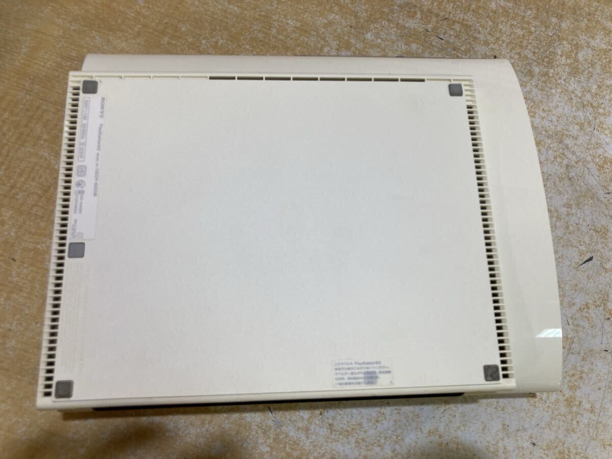 ● SONY ソニー PlayStation3 プレイステーション3 PS3 CECH-4000B ホワイト 付属品付き 動作確認済 初期化済の画像6
