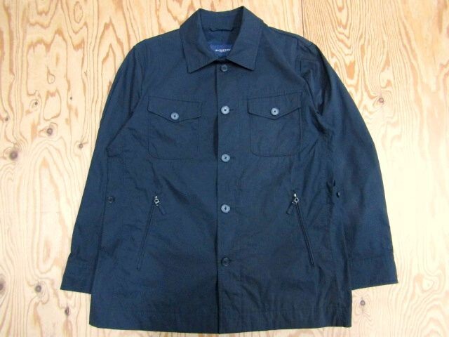 ★バーバリー BURBERRY★メンズ 裏ノバチェック コットンジャケット ブラック★R71019048A_画像2