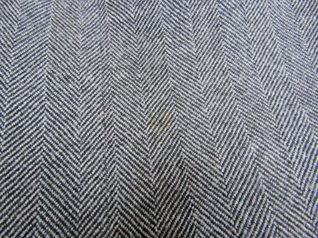 ★バーバリー BURBERRY★メンズ ヘリンボーンツイード ウールステンカラーコート グレー★R71026016A_画像9