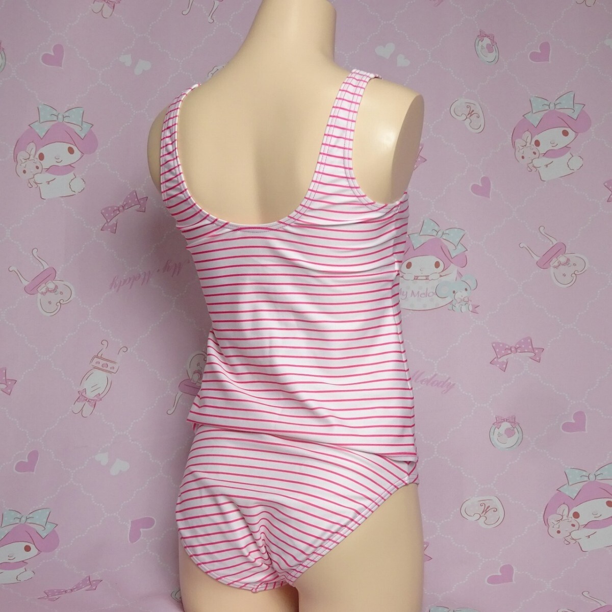 （4136）☆ お下がり品　水着　150サイズ　女児服　水着　女子　女の子　小学生　エコ　 美少女_画像2