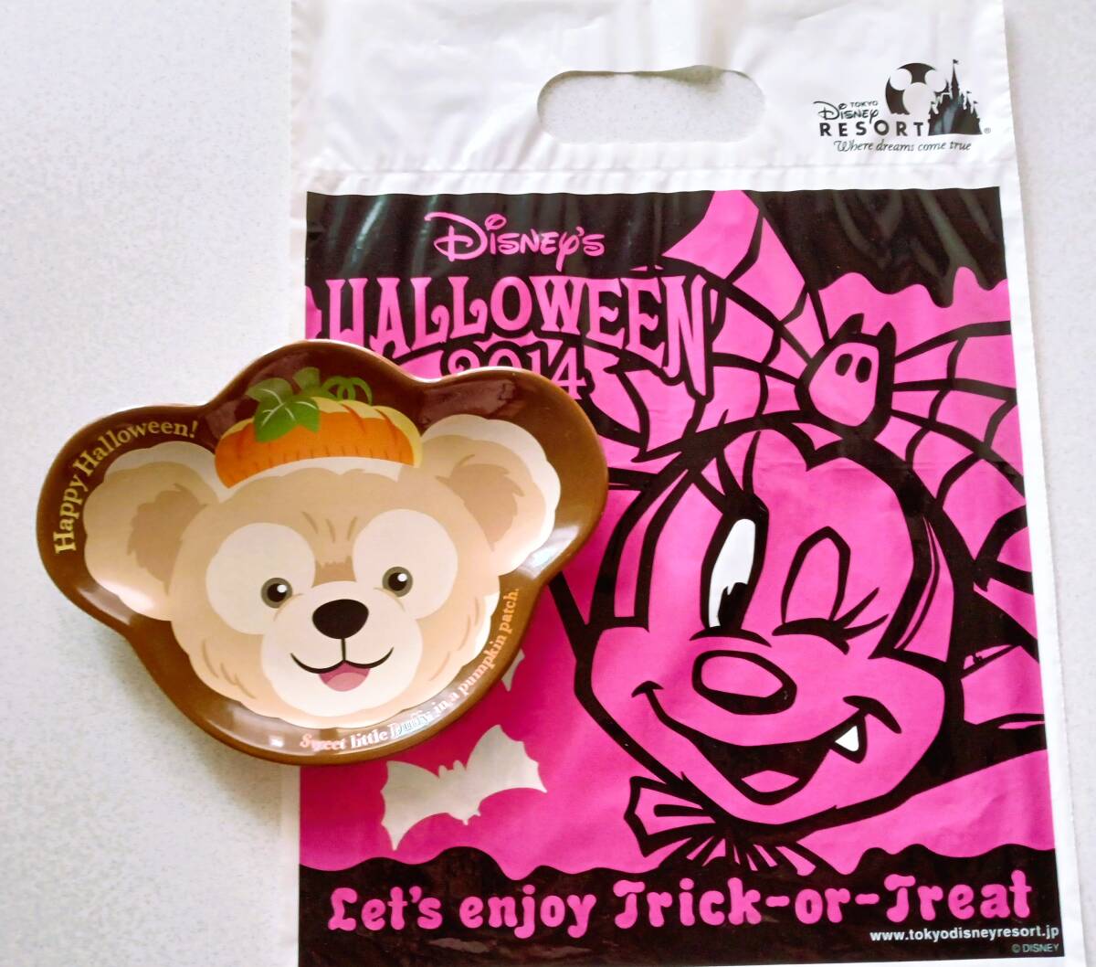 東京ディズニーシー『TDS☆ディズニーハロウィーン☆スーベニアプレート☆ダッフィー』_画像3