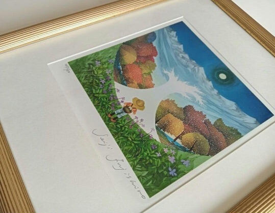 新品　藤城清治　日本の愛唄歌シリーズ　 7月　　四季の歌 美品】 藤城清治 日本の愛唄歌シリーズ「7月 四季の歌」｜Yahoo