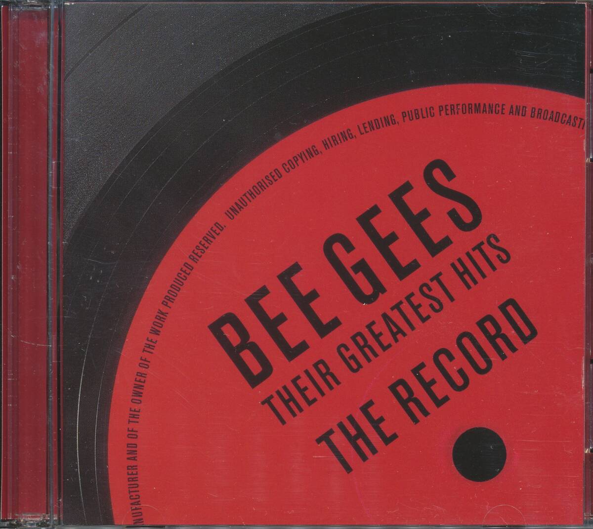 CD BEE GEES THEIR GREATEST HITS THE RECORD 2枚組_画像1